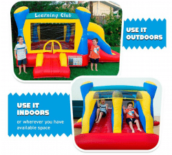 Toddler Learning Club Bounce House with Slide