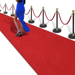 Red Carpet & Velvet Rope Stanchions (Add-On)
